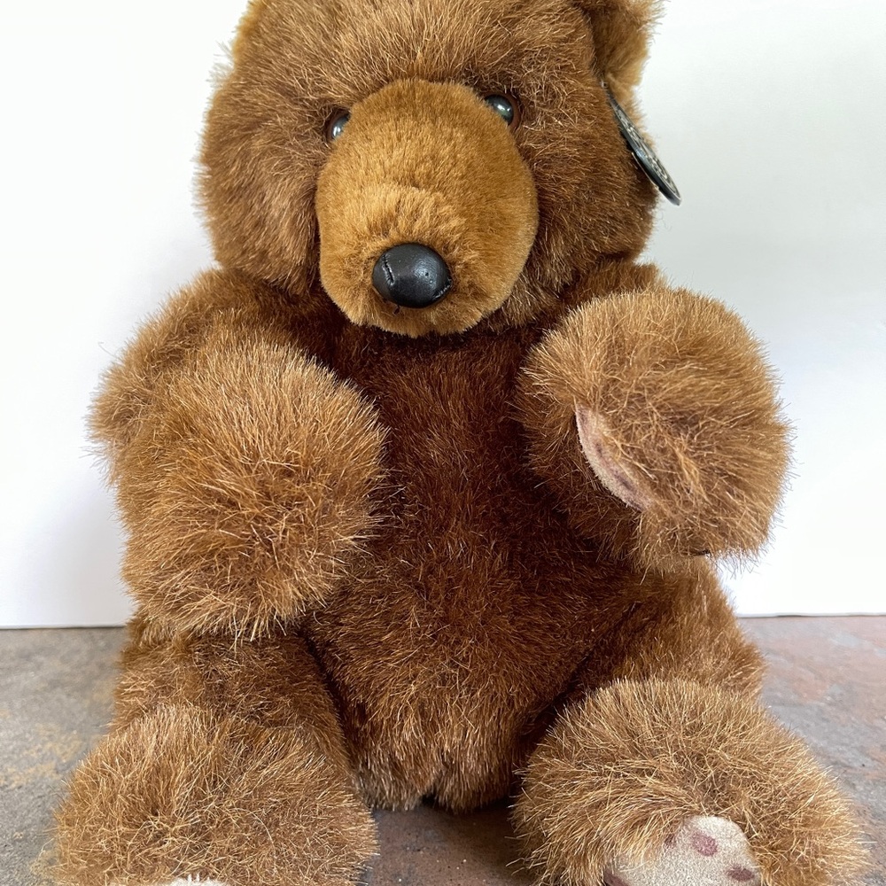 1989 Polar puff Trevor bear special effects edition #5575 stuffed animal/ plush